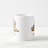Verfolgen Sie das Sitzen/förderndes Einzelteil der Kaffeetasse (Mittel)