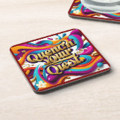 "Verfolgen Sie Exzellenz" Getränkeuntersetzer (Linke Seite)