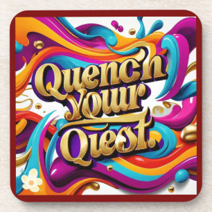 "Verfolgen Sie Exzellenz" Getränkeuntersetzer