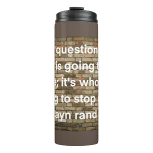 Verfolgen Sie Ihre Träume Thermosbecher