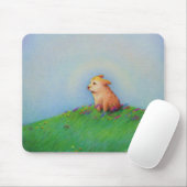 Verfolgen Sie niedlichen Welpen Mousepad (Mit Mouse)