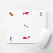 VERFOLGEN Sie TATZEN, Hundespielzeug, Mousepad (Mit Mouse)