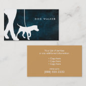 Verfolgen Sie Wanderer-Visitenkarte 3,5" x 2,0", Visitenkarte (Vorne/Hinten)