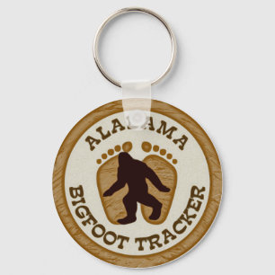 Verfolger Alabamas Bigfoot Schlüsselanhänger