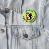 Verfolger Georgia Bigfoot Button (Beispiel)