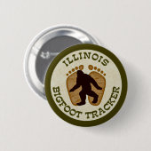 Verfolger Illinois Bigfoot Button (Vorne & Hinten)