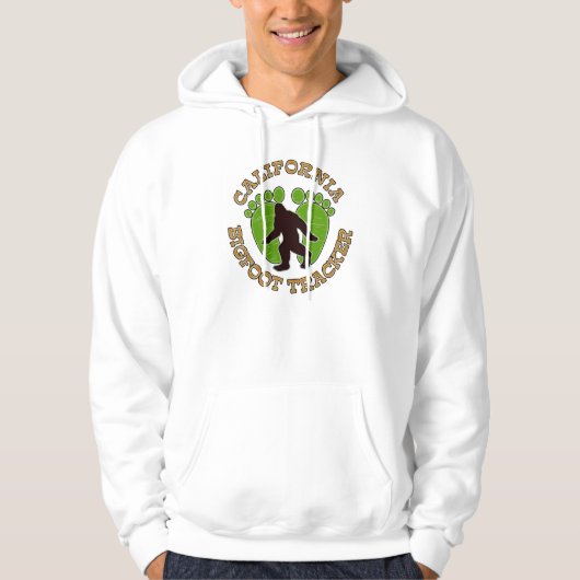 Verfolger Kaliforniens Bigfoot Hoodie (Vorderseite)