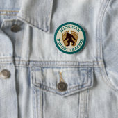 Verfolger Michigans Bigfoot Button (Beispiel)