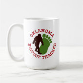 Verfolger Oklahomas Bigfoot Kaffeetasse (Links)