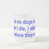 verfolgt Himmel Mattglastasse (Mittel)