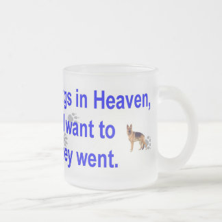 verfolgt Himmel Mattglastasse