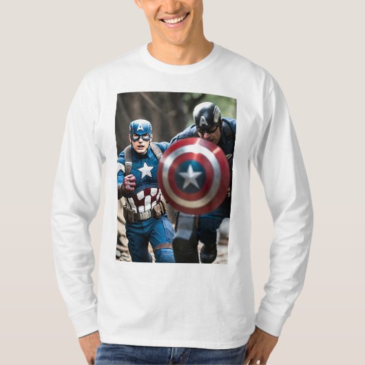 Verfolgung der Gerechtigkeit T-Shirt (Vorderseite)