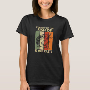 Verfolgung der nördlichen Pike a Muskie Hunter Mus T-Shirt