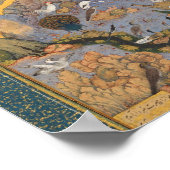 Verfolgung der Vögel durch Habiballah von Sava Poster (Ecke)