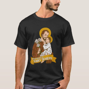 Verfolgung des heiligen Joseph und des Kindes Jesu T-Shirt