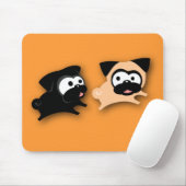 Verfolgung Mousepad (orange) (Mit Mouse)
