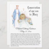 Verfolgung unserer Babyschwester Gesegnete Jungfra Feiertagskarte (Vorne/Hinten)