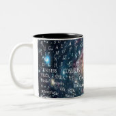Verformtes UNIVERSUM Zweifarbige Tasse (Links)