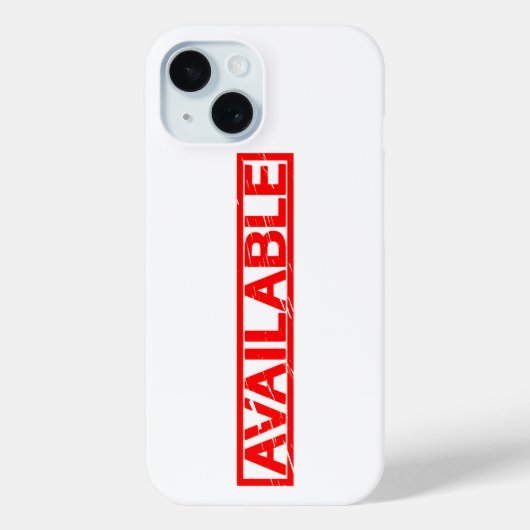 Verfügbare Briefmarke Case-Mate iPhone Hülle (Rückseite)
