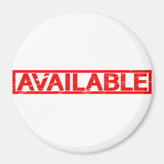 Verfügbare Briefmarke Magnet (Vorne)