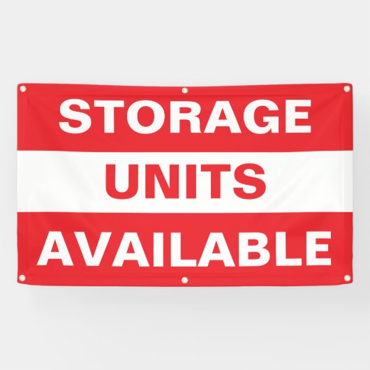 Verfügbare Speichereinheiten Banner (Horizontal)