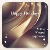 Verfügbarer Untersetzer für Unternehmenspapiere (Vorderseite)