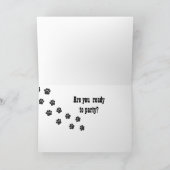 VERFÜGEN ÜBER EINEN GEBURTSTAG*** KARTE (Innenseite)