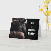 VERFÜGEN ÜBER EINEN GEBURTSTAG*** KARTE (Gelbe Blume)