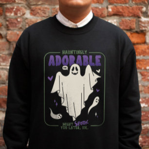 Verführerisch Adorable Funny Halloween Ghost-Redew Sweatshirt