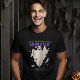 Verführerisch Adorable Funny Halloween Ghost-Redew T-Shirt