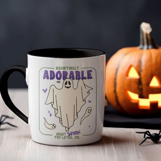 Verführerisch Adorable Funny Halloween Ghost-Redew Tasse