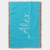 Verführerisch Aqua Decke (Vorderseite Vertikal)