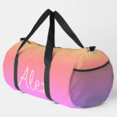 Verführerisch Aqua Duffle Bag (Rechte Ecke)