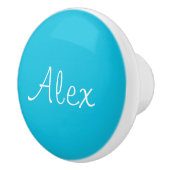 Verführerisch Aqua Keramikknauf (Rechts)