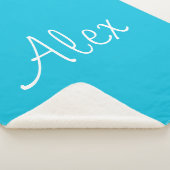 Verführerisch Aqua Sherpadecke (3/4)