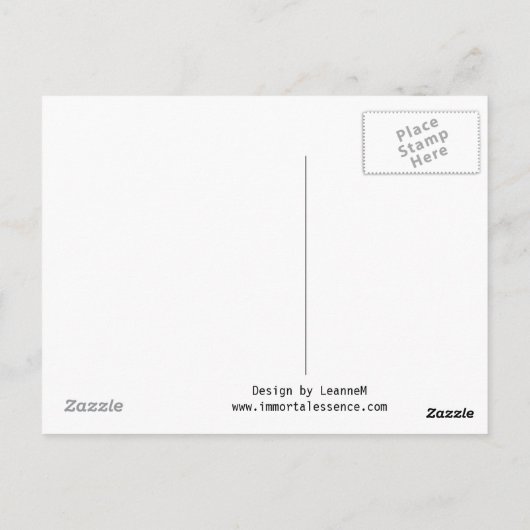 verführerisch postkarte (Rückseite)