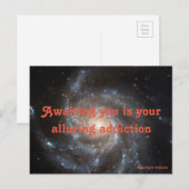 Verführerische Adoption Postkarte (Vorne/Hinten)