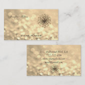 Verführerische, elegante, schlichte Bukenkronleuch Visitenkarte (Vorne/Hinten)