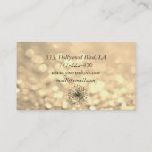 Verführerische, elegante, schlichte Bukenkronleuch Visitenkarte (Rückseite)