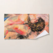 Verführerische Lady - Abstrakte weibliche Körperma Badhandtuch Set (Handtuch)