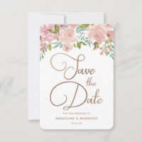 Verführerische Rose Vintag Dusty Pink Floral Wasse