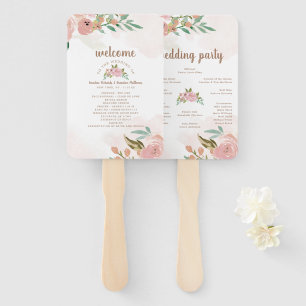 Verführerische Rose Vintag Dusty Pink Zeremonie Pr Fächer