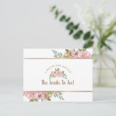 Verführerische Rose Vintage rosa Brille als Rezept Ankündigungspostkarte (Stehend Vorderseite)