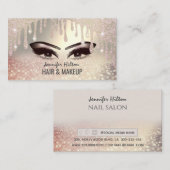 Verführerische Rose Visitenkarte (Vorne/Hinten)