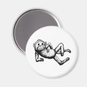 verführerische Sockmonie Magnet (Vorderseite/Rückseite)