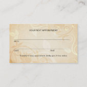 Verführerische Terminkarte (Rückseite)