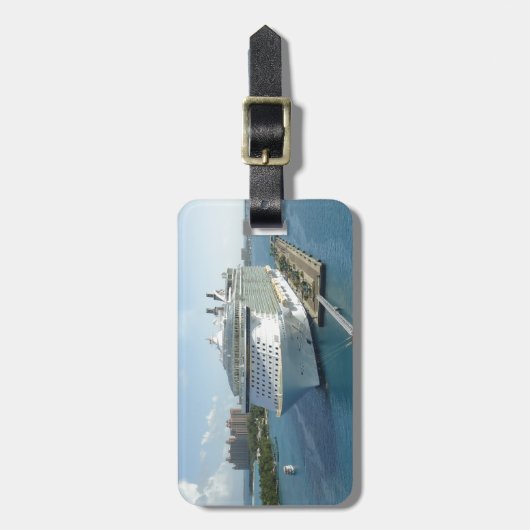 Verführerischer Bogen 2 Gepäckanhänger (Vorderseite vertikal)