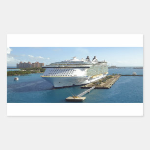 Verführerischer Bogen 2 Rechteckiger Aufkleber