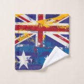 Verführerisches Australien Badhandtuch Set (Waschlappen)