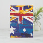 Verführerisches Australien Feiertagskarte (Stehend Vorderseite)